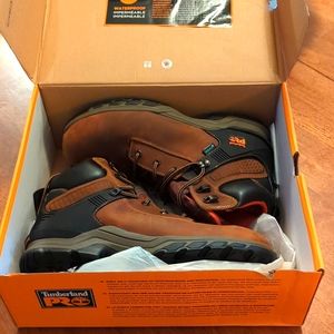 Size 9.5 Timberland Hypercharge Composite Toe Work Boots